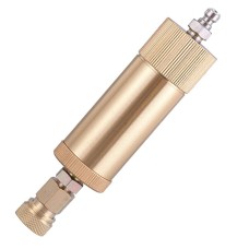 High Pressure Pump Oil Water Separator Filter Kit Compatible With Various Air Compressors(Gold)