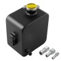 Car Modified Aluminum Alloy Vice Water Tank(Black)