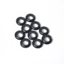 125 PCS 8 Sizes PVC Cable Protective Ring Grommet Gasket