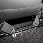 Car Seat Reinforcement Bracket Racing Slide Rail Seat Belt Holder for Toyota 86BRZ(Black)