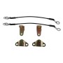 A6846 Car Tailgate Hinge Repair Kit with Cable Bolt 15921948 for GMC / Chevrolet