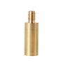 5 PCS Car Modification M6 to M7 Antenna Adapter(Gold)