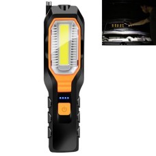 Car Inspection LED Light Charging With Magnet Strong Light & Anti-Fall Emergency Light, Style:Battery Model (Without Battery)(Yellow)