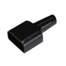 5pcs SG50A 600V UPS Power Connector Joint PVC Rubber Sleeve, Specification: First Generation Black