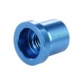 Car Metal Bump Stop Screw Cap(Blue)