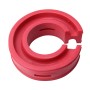 2 PCS Car Auto D Type Shock Absorber Spring Bumper Power Cushion Buffer, Spring Spacing: 22mm, Colloid Height: 43mm(Red)