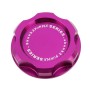 Car Modified Stainless Steel Oil Cap Engine Tank Cover for Honda, Size: 5.6 x 3.2cm(Purple)