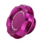 Car Modified Stainless Steel Oil Cap Engine Tank Cover for Honda, Size: 5.6 x 3.2cm(Purple)