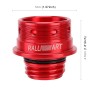 Car Modified Stainless Steel Oil Cap Engine Tank Cover for Mitsubishi, Size: 5.0 x 4.6cm(Red)