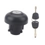 A5809 Car Fuel Tank Cap and Lock Cylinder Set 9C119K163AA for Ford Transit MK7 2006-2018