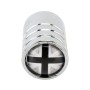 4 PCS Black and White UK Flag Pattern Gas Cap Mouthpiece Cover Gas Cap Tire Cap Car Motor Bicycle Tire Valve Caps