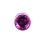 4 PCS Universal Sharp Mouth Shape Car Motor Bicycle Tire Valve Caps (Purple)