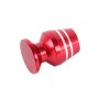 4 PCS Universal Wine Glass Shape Car Motor Bicycle Tire Valve Caps (Red)