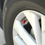 4 PCS Universal Barrel Shape Car Motor Bicycle Tire Valve Caps (Red)