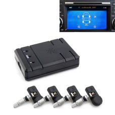 PZ805-I Video TPMS Internal Tire Pressure Monitor with 4 External Sensors