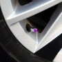 4 PCS Gas Cap Mouthpiece Cover Gas Cap Tire Cap Car Motor Bicycle Tire Valve Caps(Purple)