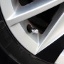 4 ПК с газообразной крышкой крышки газовой крышки шины Car Motor Motor Bicycle Tire Caps (прозрачная)