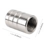 4 PCS Aluminum Alloy Gas Cap Mouthpiece Cover Gas Cap Tire Cap Car Motor Bicycle Tire Valve Caps