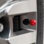 4 PCS Gas Cap Mouthpiece Cover Gas Cap Tire Cap Car Tire Valve Caps(Red)