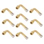 10 PCS Balance Car Inflatable Nozzle Extension Rod Elbow Extension Nozzle, Angle: 45 Degree