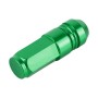 4 PCS Nut 6-edeg Shape Gas Cap Mouthpiece Cover Tire Cap Car Tire Valve Caps (Green)