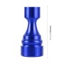 4 PCS Chess 1 Shape Gas Cap Mouthpiece Cover Tire Cap Car Tire Valve Caps (Blue)