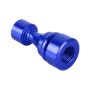 4 PCS Chess 1 Shape Gas Cap Mouthpiece Cover Tire Cap Car Tire Valve Caps (Blue)