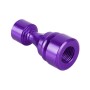 4 PCS Chess 1 Shape Gas Cap Mouthpiece Cover Tire Cap Car Tire Valve Caps (Purple)