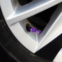 4 PCS Chess 1 Shape Gas Cap Mouthpiece Cover Tire Cap Car Tire Valve Caps (Purple)