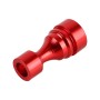 4 PCS Chess 1 Shape Gas Cap Mouthpiece Cover Tire Cap Car Tire Valve Caps (Red)