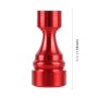 4 PCS Chess 1 Shape Gas Cap Mouthpiece Cover Tire Cap Car Tire Valve Caps (Red)