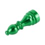 4 PCS Chess 2 Shape Gas Cap Mouthpiece Cover Tire Cap Car Tire Valve Caps (Green)