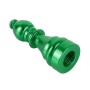 4 PCS Chess 2 Shape Gas Cap Mouthpiece Cover Tire Cap Car Tire Valve Caps (Green)