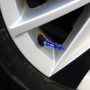 4 ПК Шахматы 3 формы газовая крышка крышка крошки шины Car Car Tire Caps (Blue)