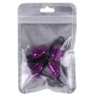 4 PCS Universal Grenade Shaped Car Tire Valve Caps(Purple)