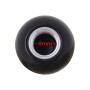 Universal 8mm American Billiards No.8 Ball Style Plastic Car Tire Valve Caps, Pack of 4(Black)