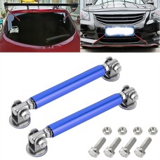 2 PCS Car Modification Adhesive Surrounded Rod Lever Front and Rear Bars Fixed Front Lip Back Shovel, Length: 7.5cm(Blue)