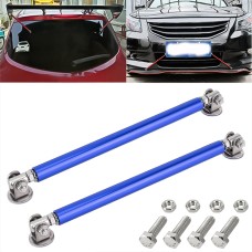 2 PCS Car Modification Adhesive Surrounded Rod Lever Front and Rear Bars Fixed Front Lip Back Shovel, Length: 20cm(Blue)