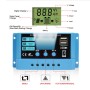 10A Solar Charge Controller 12V / 24V Lithium Lead-Acid Battery Charge Discharge PV Controller