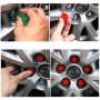 20 PCS Silicone Luminous Car Hubcap(Red)