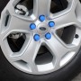 20 шт силиконовой световой автомобиль Hubcap (синий)