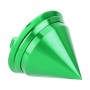 4 PCS Car Tyre Hub Centre Cap Cover (Green)