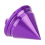 4 PCS Car Tyre Hub Centre Cap Cover (Purple)