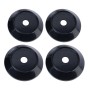 4 PCS Plastic Car Styling Accessories Car Emblem Badge Sticker Wheel Hub Caps Centre Cover