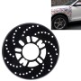 2 PCS Universal Aluminium Auto Car Wheel Disc Brake Racing Decorative Cover(Black)