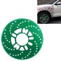2 ПК Универсальный алюминиевый автомобильный колесный колесный колесный колеса, гоночные гоночные гонки (зеленый) (зеленый)