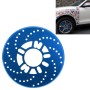 2 ПК Универсальный алюминиевый автомобильный колесный колесный колесный дисковый диск -тормоза гоночные гонки (синий) (синий)