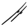 A Pair Natural Rubber Car Wiper Blade Auto Soft Windshield Wiper for 2014 X-Trail