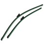 A Pair Natural Rubber Car Wiper Blade Auto Soft Windshield Wiper for Sagitar