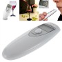 Digital LCD Display Breath Alcohol Tester with Audible Alert(White)